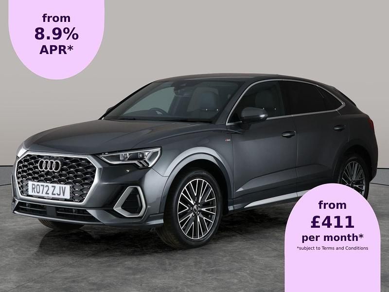 Grey Used 2022 Audi Q3 S-Line SUV | £27,227 (Fair price) - Image 1/2