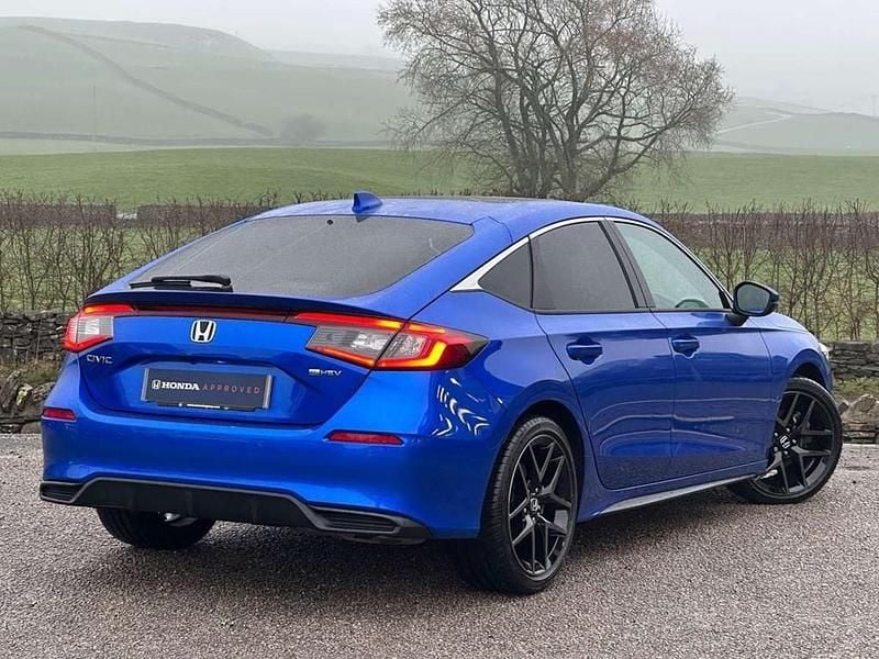 Used Honda Civic Advance 140 HP (102 kW) 2022 Blue Hatchback