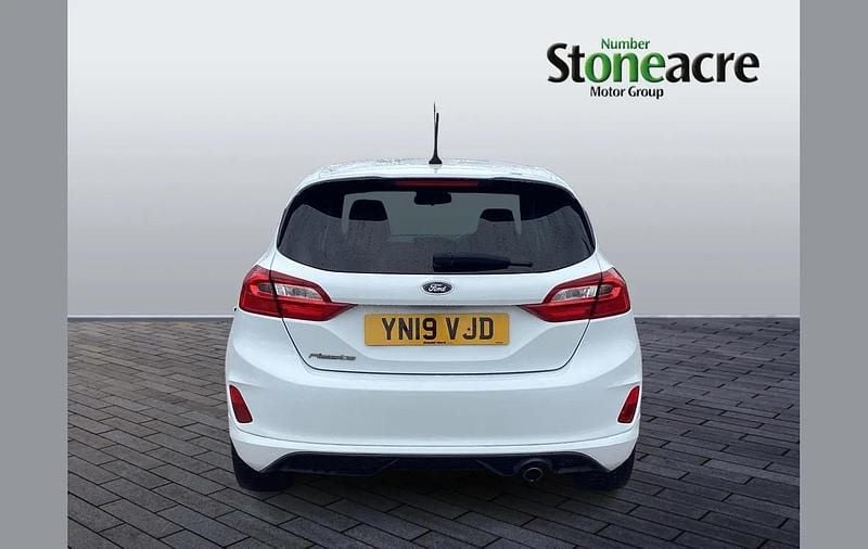 Used Ford Fiesta ST-Line 125 HP (91 kW) 2019 White Hatchback