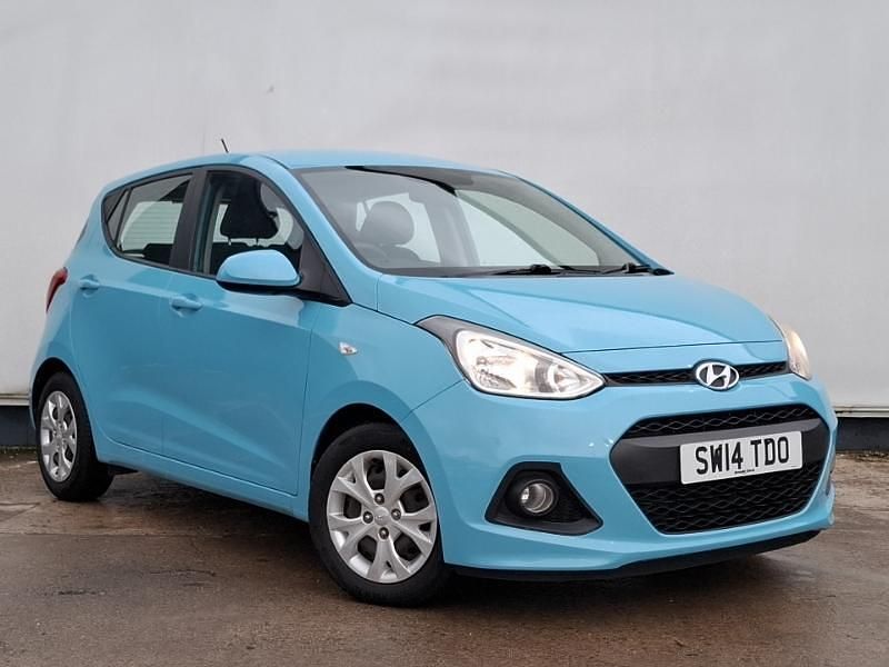 Used Hyundai i10 SE 87 HP (63 kW) 2014 Blue Hatchback
