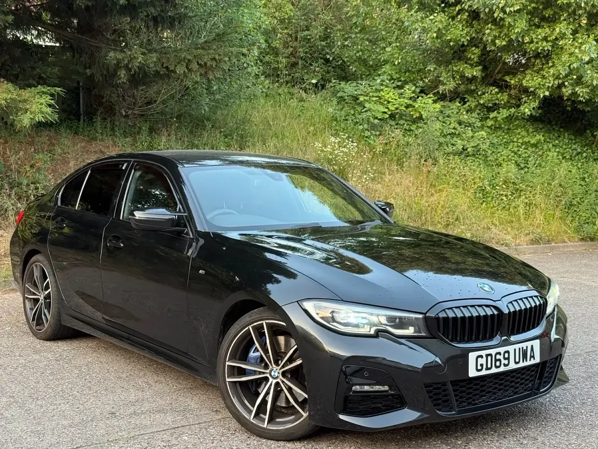 Used BMW 320 M Sport 2020 Black Sedan