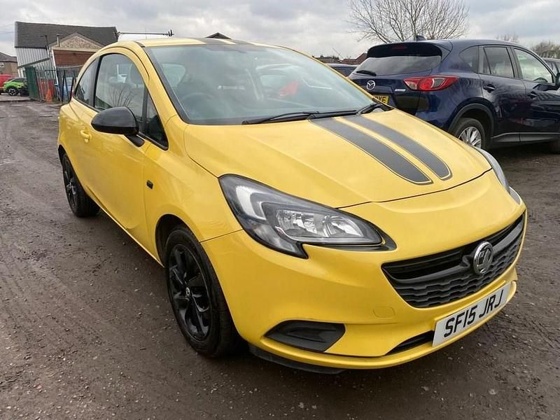 Used Vauxhall Corsa S 115 HP (84 kW) 2015 Yellow Hatchback