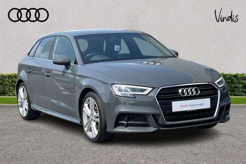 Grey Used 2020 Audi A3 S-Line Hatchback | £19,900 (Fair price) - Image 1/3