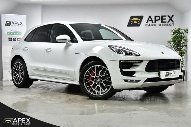 White Used 2018 Porsche Macan Turbo Performance Package SUV | £37,495 (A bit pricey) - Image 1/4