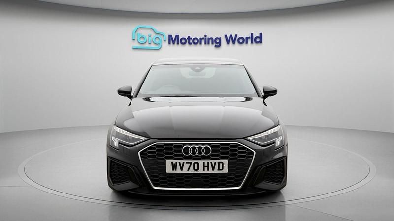 Used Audi A3 Sportback S-Line 2020 Black Hatchback