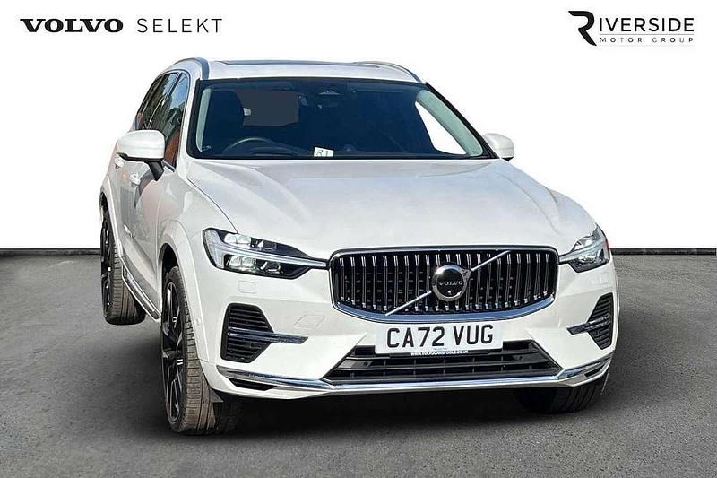 Crystal white Used 2022 Volvo XC60 Ultimate SUV | £40,990 (Good price) - Image 1/4