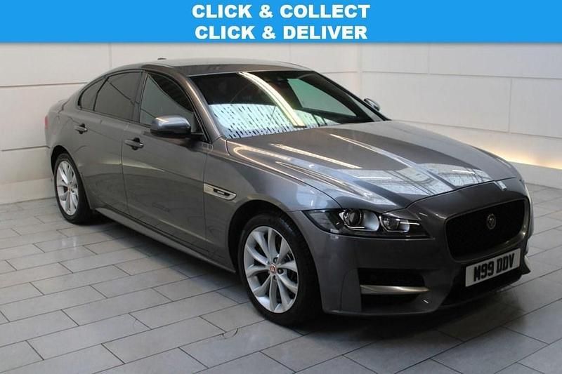 Grey Used 2017 Jaguar XF R-Sport Sedan | £11,250 (Fair price) - Image 1/4