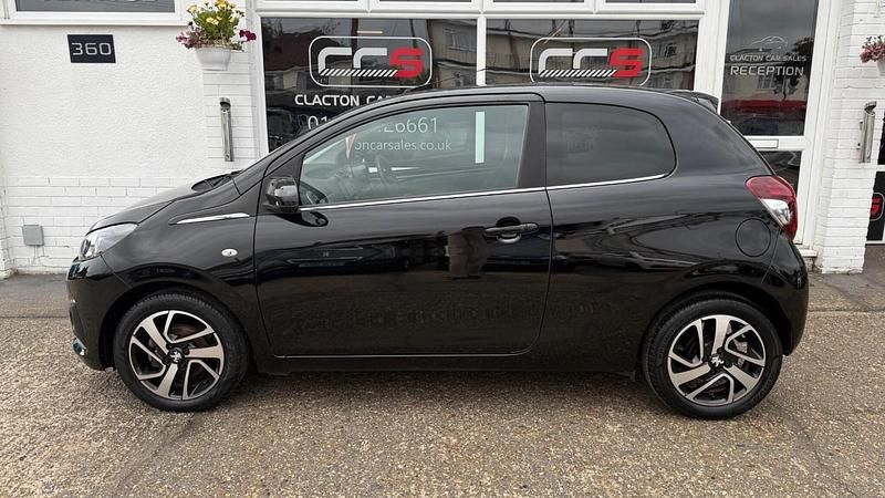 Used Peugeot 108 Allure 82 HP (60 kW) 2015 Black Hatchback