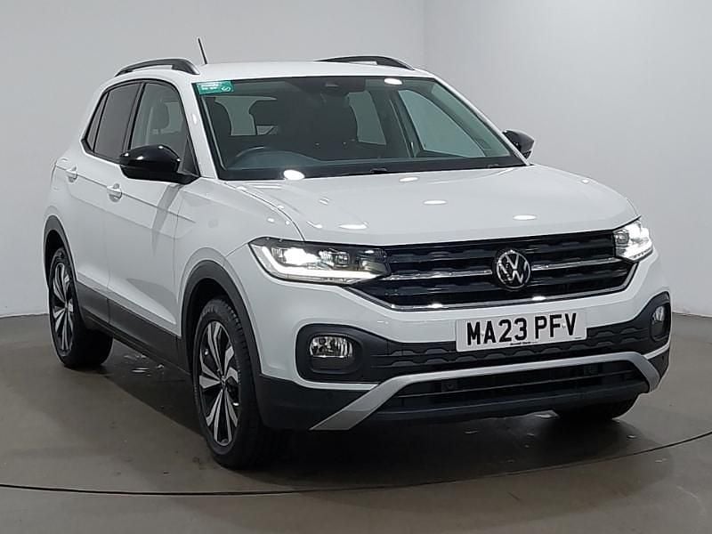 Used VW T-Cross Black Edition 110 HP (80 kW) 2023 White SUV