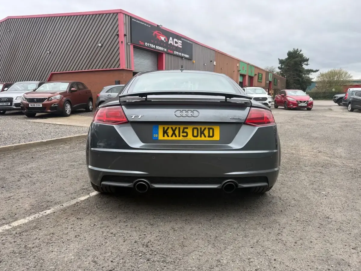 Used Audi TT S-Line 230 HP (169 kW) 2015 Grey Coupe