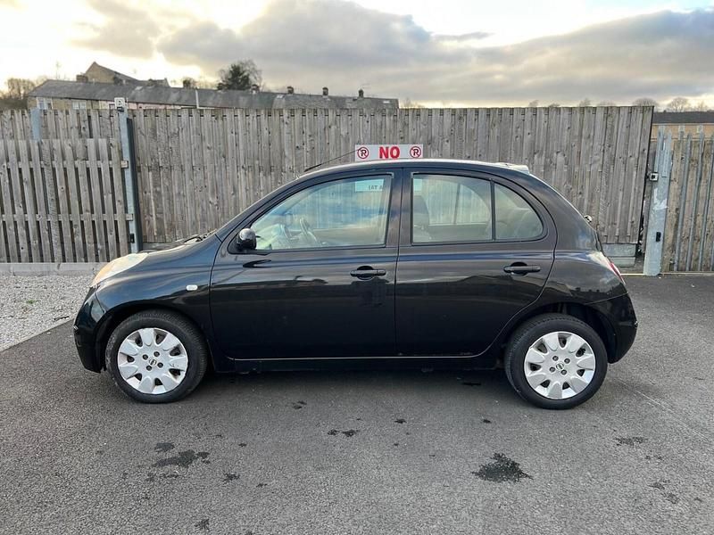 Used Nissan Micra 79 HP (58 kW) 2007 Black Hatchback