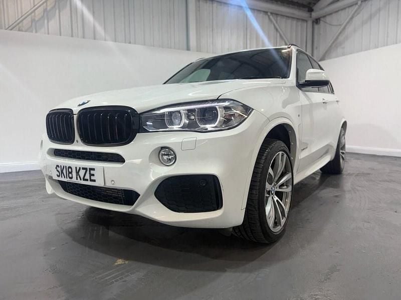 Used BMW X5 M Sport 313 HP (230 kW) 2018 White SUV