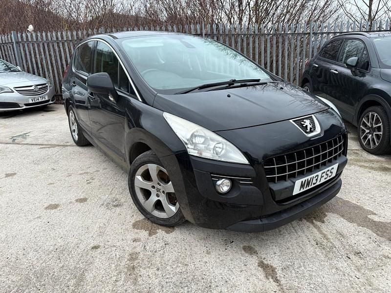 Black Used 2013 Peugeot 3008 Active Hatchback | £1,495 (Super price) - Image 1/4