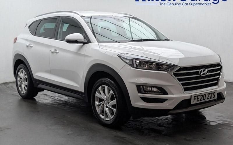 White Used 2020 Hyundai Tucson SE SUV | £14,750 (Good price) - Image 1/4