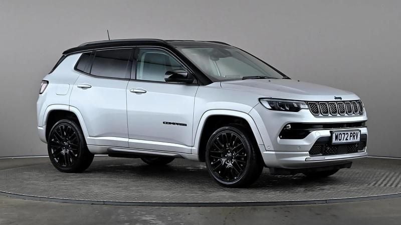 Silver/black Used 2023 Jeep Compass SUV | £16,998 (Fair price) - Image 1/4