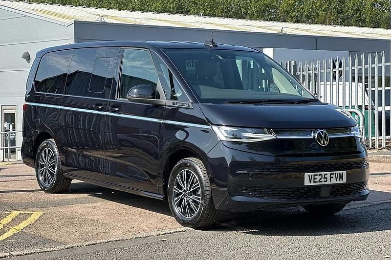 Deep black Used 2025 VW Multivan Style Estate | £56,990 (Fair price) - Image 1/4