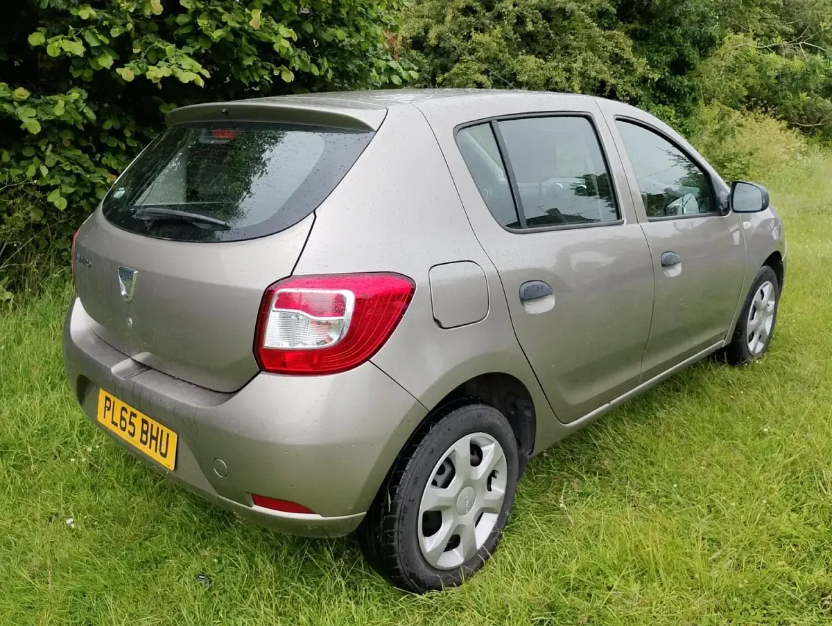Used Dacia Sandero Ambiance 75 HP (55 kW) 2016 Beige Hatchback