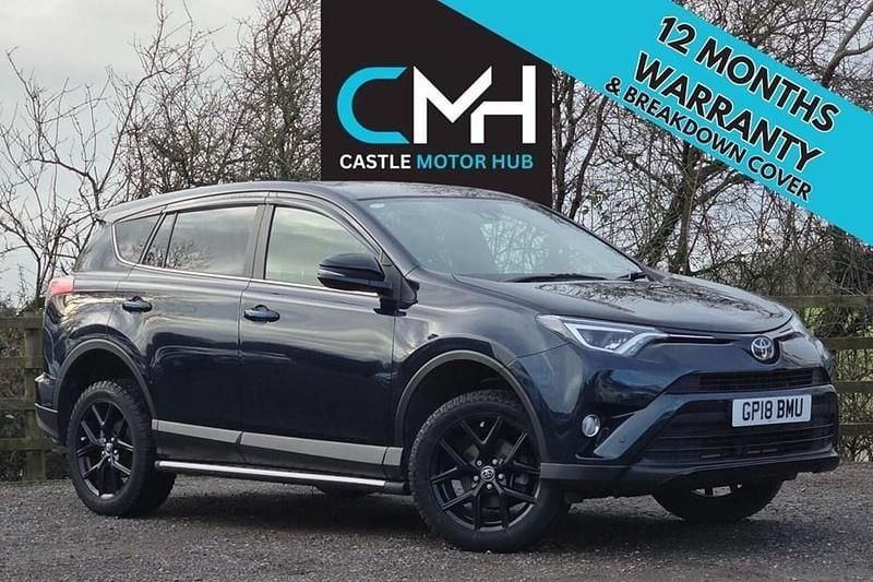 Used Toyota RAV4 2018 Blue SUV