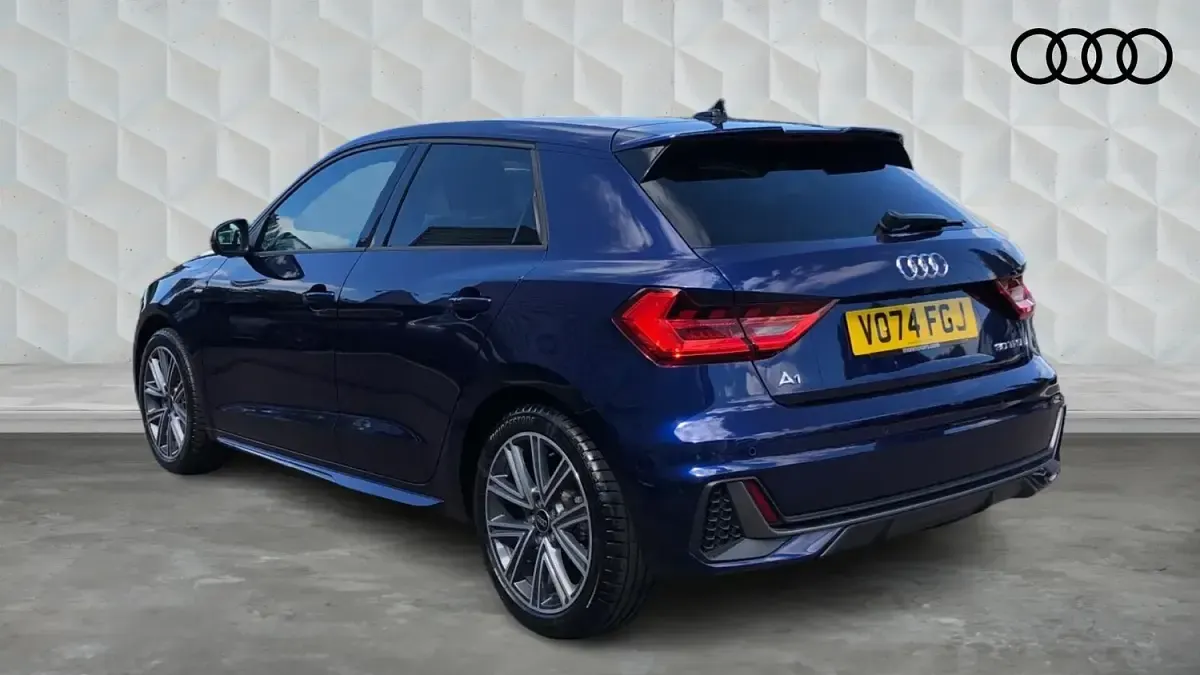 Used Audi A1 Sportback S-Line 2024 Navarra blue Hatchback