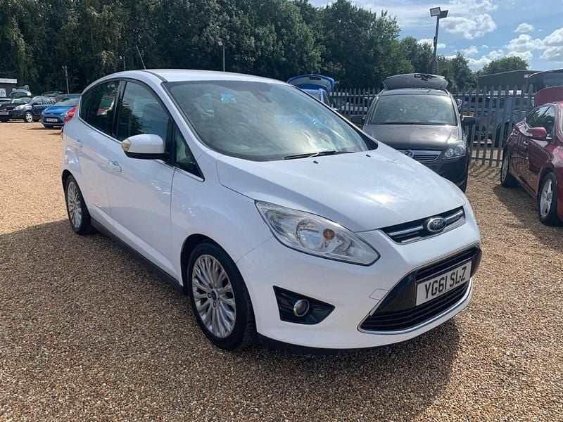 White Used 2011 Ford C-MAX Titanium MPV | £3,395 (A bit pricey) - Image 1/4