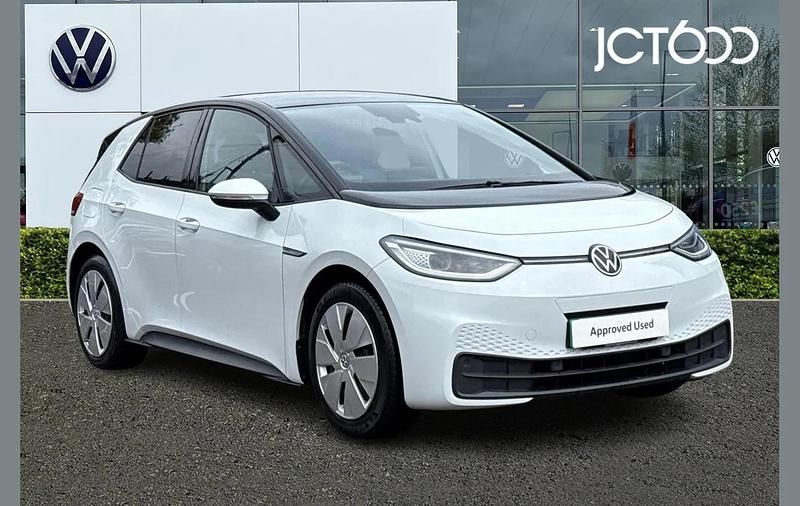 Used VW ID.3 Pro Performance 150 kW (204 HP) 2020 White Hatchback