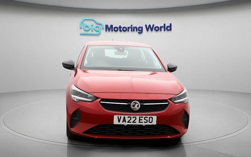 Used Vauxhall Corsa Edition 75 HP (55 kW) 2022 Red Hatchback