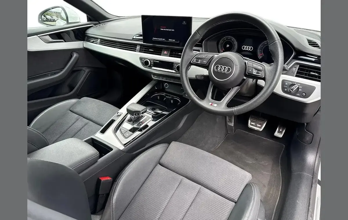 Used Audi A5 S-Line 147 HP (108 kW) 2022 White Coupe