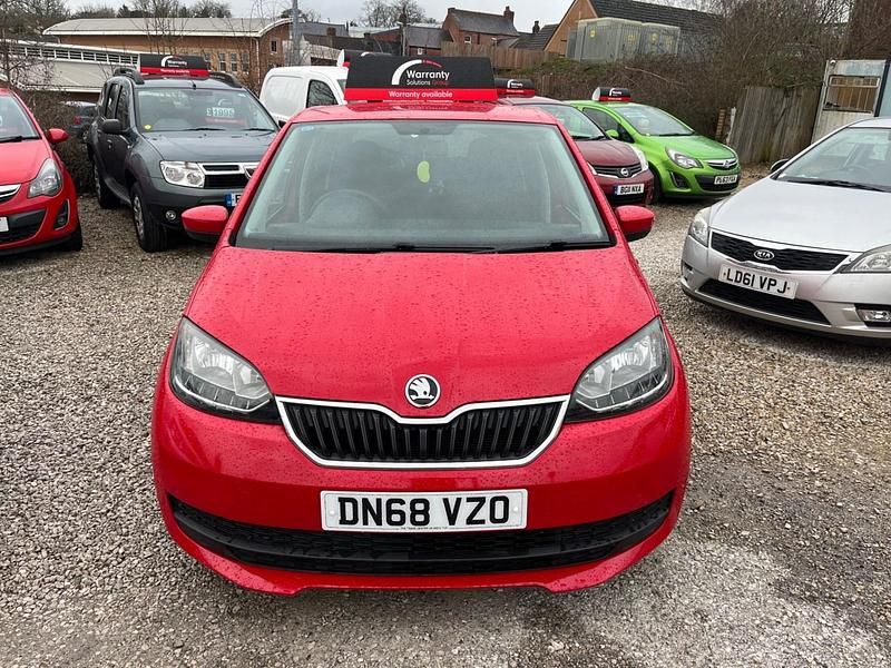 Used Skoda Citigo SE 60 HP (44 kW) 2018 Red Hatchback