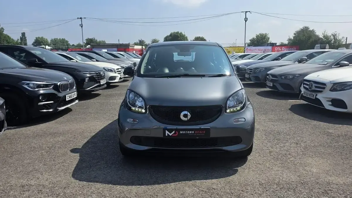 Used Smart ForFour Premium 71 HP (52 kW) 2018 Black Hatchback