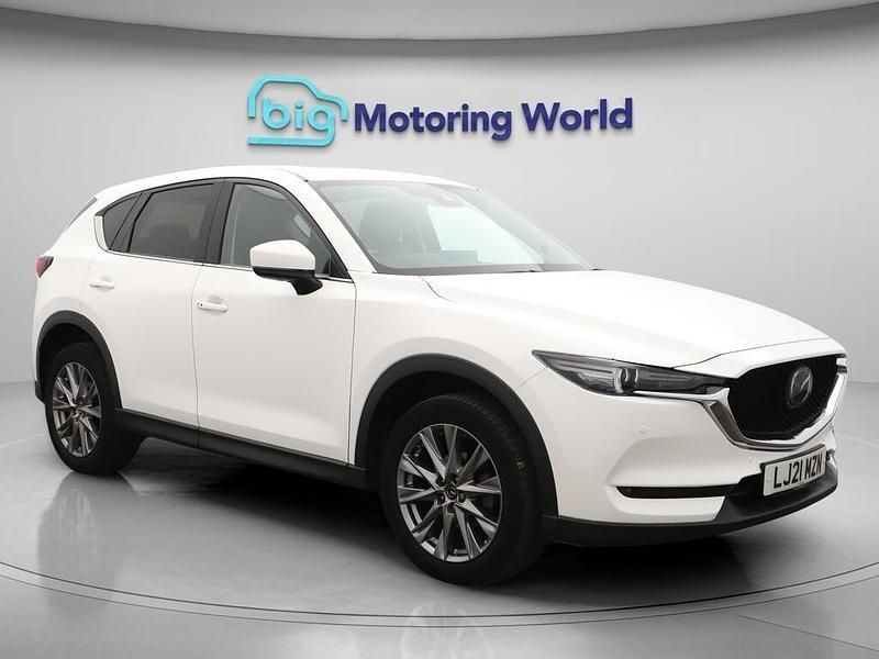 White Used 2021 Mazda CX-5 Inclusive SUV | £20,667 (Fair price) - Image 1/4