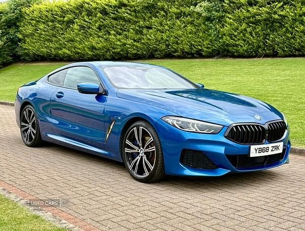 Blue Used 2018 BMW 840 Comfort Edition Coupe | £25,495 (A bit pricey) - Image 1/4