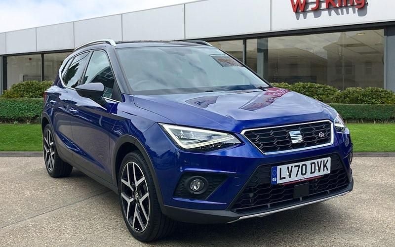 Blue Used 2020 Seat Arona FR Sport SUV | £13,135 (Fair price) - Image 1/3