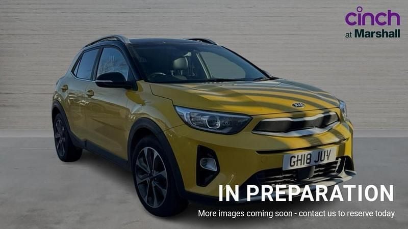 Used Kia Stonic First Edition 118 HP (86 kW) 2018 Yellow SUV