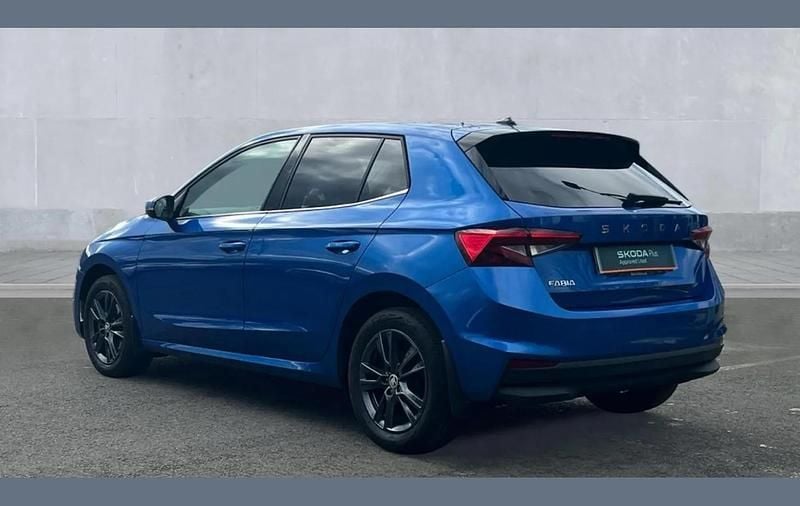 Used Skoda Fabia SE L 116 HP (85 kW) 2024 Race blue metallic Hatchback