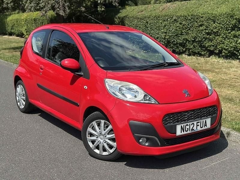 Red Used 2012 Peugeot 107 Active Hatchback | £2,490 (Fair price) - Image 1/4