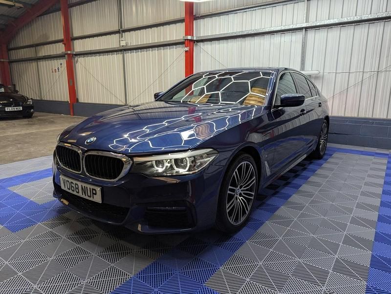 Used BMW 530e M Sport 2018 Blue Sedan