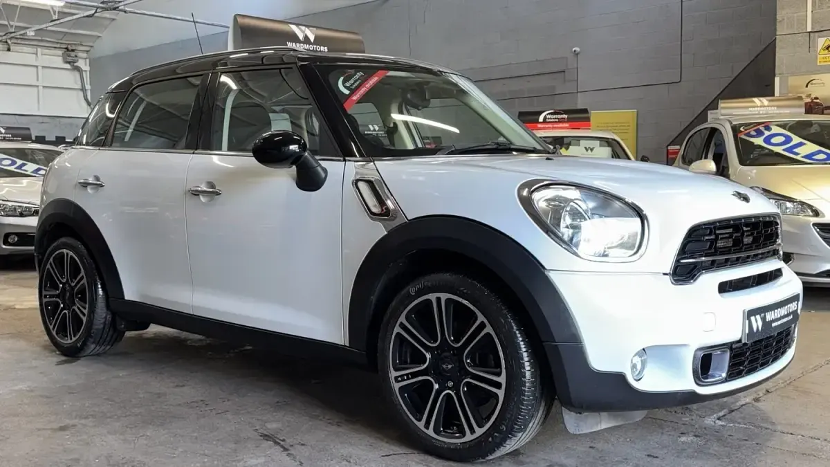 Used Mini Cooper SD Countryman 143 HP (105 kW) 2014 White SUV