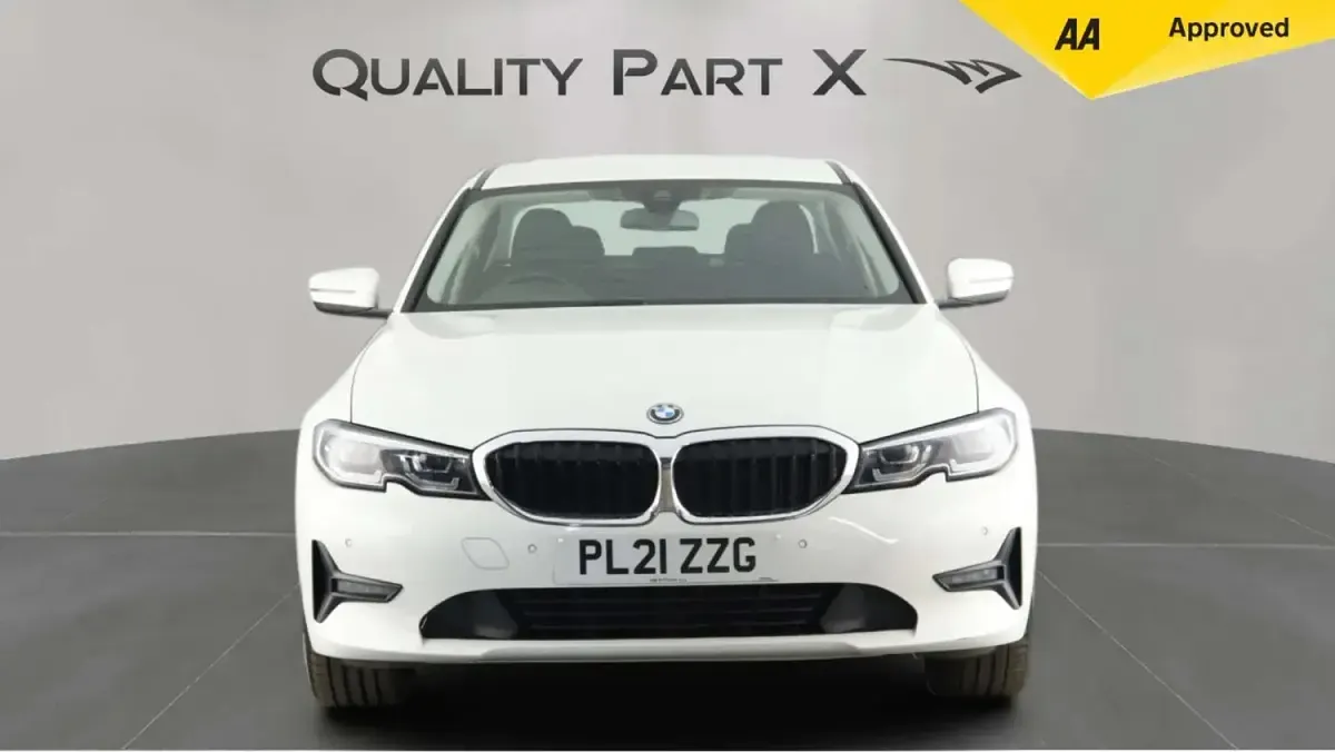 Used BMW 330e 2021 White Sedan