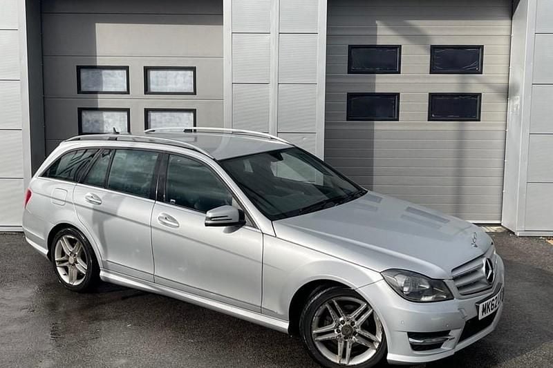 Silver Used 2012 Mercedes C220 AMG Estate | £1,995 (Fair price) - Image 1/1