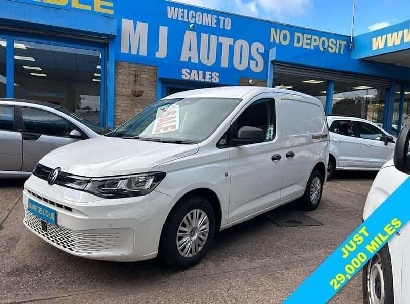 Used VW Caddy S 102 HP (75 kW) 2023 White MPV
