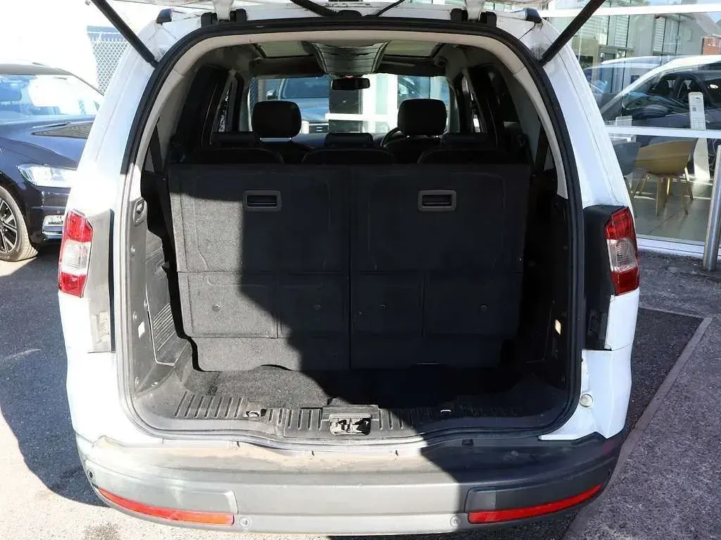 Begagnad Ford Galaxy Titanium X 2012 Vit Minibuss
