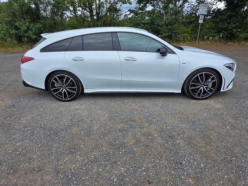 Used Mercedes CLA35 AMG Premium 2022 White Estate