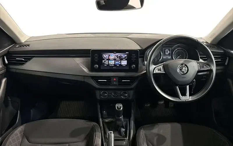 Used Skoda Scala SE 95 HP (69 kW) 2019 Blue Hatchback