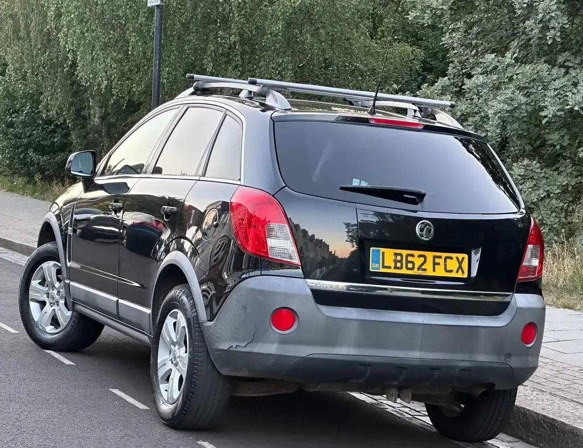 Used Vauxhall Antara 2012 Black SUV