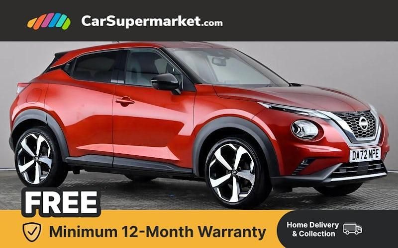 Used Nissan Juke Tekna 114 HP (83 kW) 2022 Red SUV