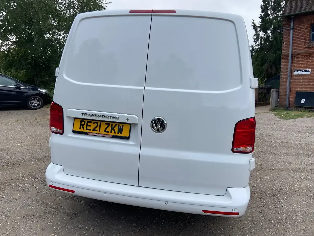 Used VW T6.1 Highline 110 HP (80 kW) 2021 White Van