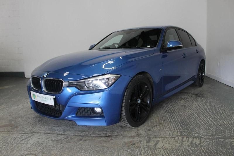 Begagnad BMW 325 M Sport 2014 Blå Sedan