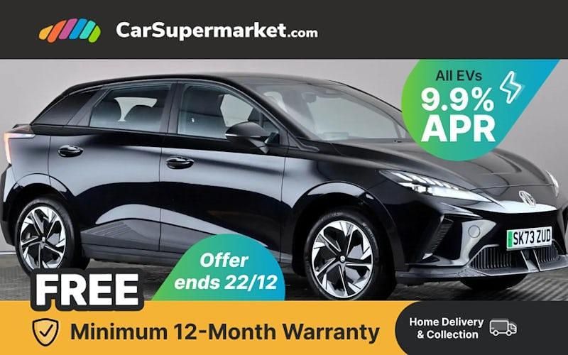 Black Used 2023 MG MG4 EV SE Hatchback | £13,697 (Fair price) - Image 1/3
