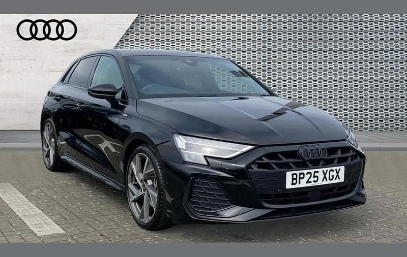 Used Audi A3 Black Edition 147 HP (108 kW) 2025 Black Hatchback