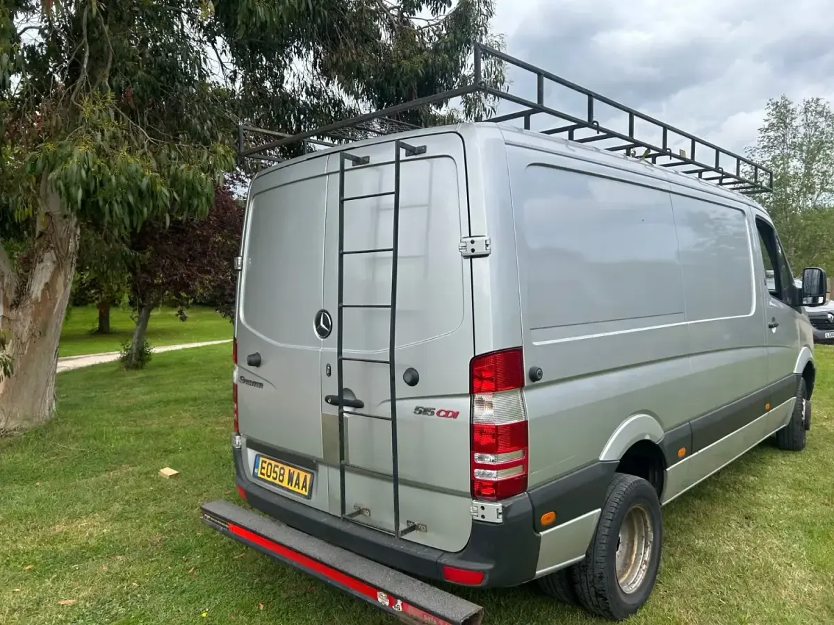 Usado Mercedes Sprinter 2008 Prateado Van